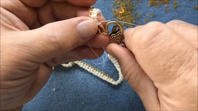 (115)Украшение из бисера и крошки. Колье "Кораллы". смотреть онлайн
