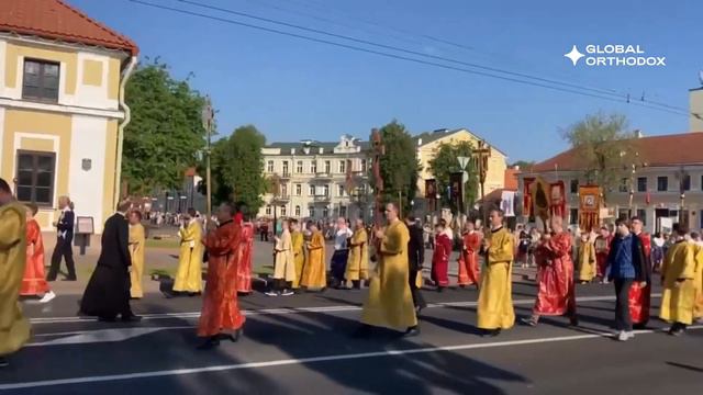 Крестный ход в Гродно смотреть онлайн