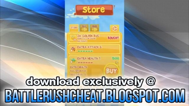 Battle Rush Cheat Unlimited Bugs - iOS Android - Battle Rush Hack смотреть онлайн