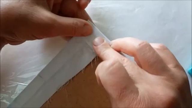 Как заправить работу в рамку с помощью скотча смотреть онлайн