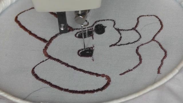 Осваиваем вышивку на простой швейной машинке смотреть онлайн