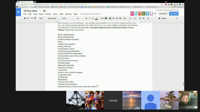 Creative writing using past simple and past continuous смотреть онлайн