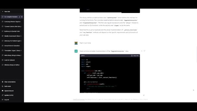 golang compiled modules loadable in python with no extra libraries смотреть онлайн