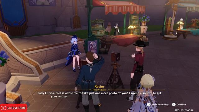 Furina winning Furina award moment- 4.3 Event "Roses and Muskets" - Genshin Impact смотреть онлайн