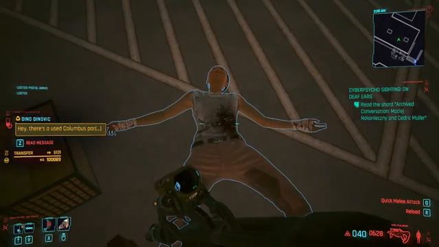 Cyberpunk 2077 - Cyberpsycho Sighting: On Deaf Ears смотреть онлайн