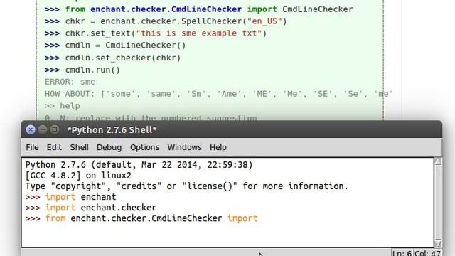 Python [pyenchant] 05 wx GUI and CLI tools смотреть онлайн