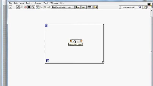LabVIEW - Expression Node смотреть онлайн