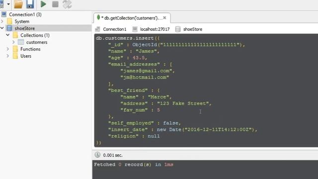 MongoDB A to Z - Video 9: Data Types смотреть онлайн