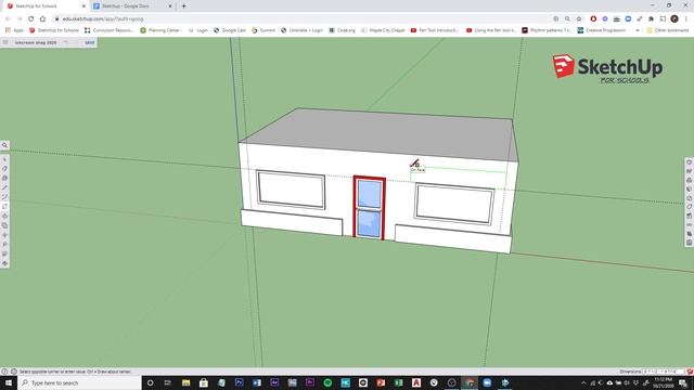 Ice Cream Shop Part 2 Sketchup for Schools Tutorial смотреть онлайн