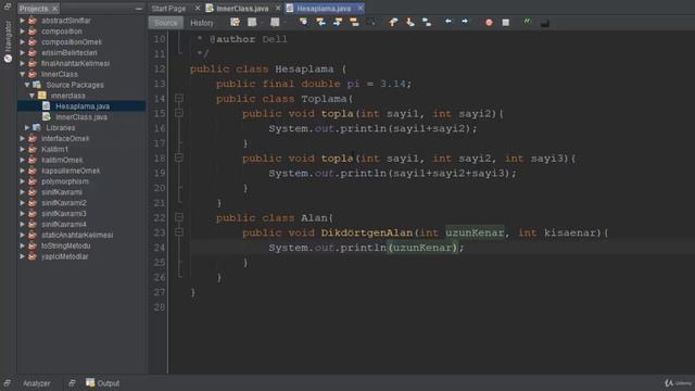 85) Inner Sınıf Yapısı - Efsane Java Dersleri (Inner Class) смотреть онлайн