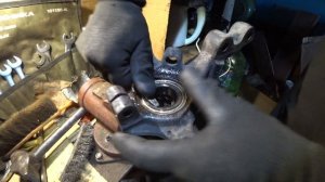 замена переднего ступичного подшипника RENAULT SYMBOL