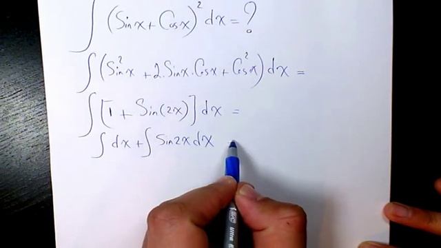 Integral of (sin(x)+cos(x))^2 (substitution), How to integrate, Indefinite Integration смотреть онлайн