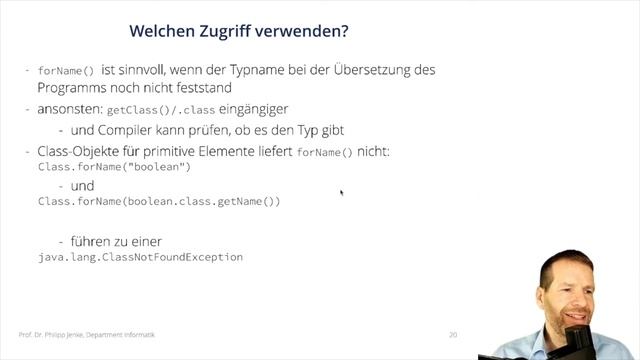 Programmiermethodil 2: 11.2 Reflection - Typen смотреть онлайн