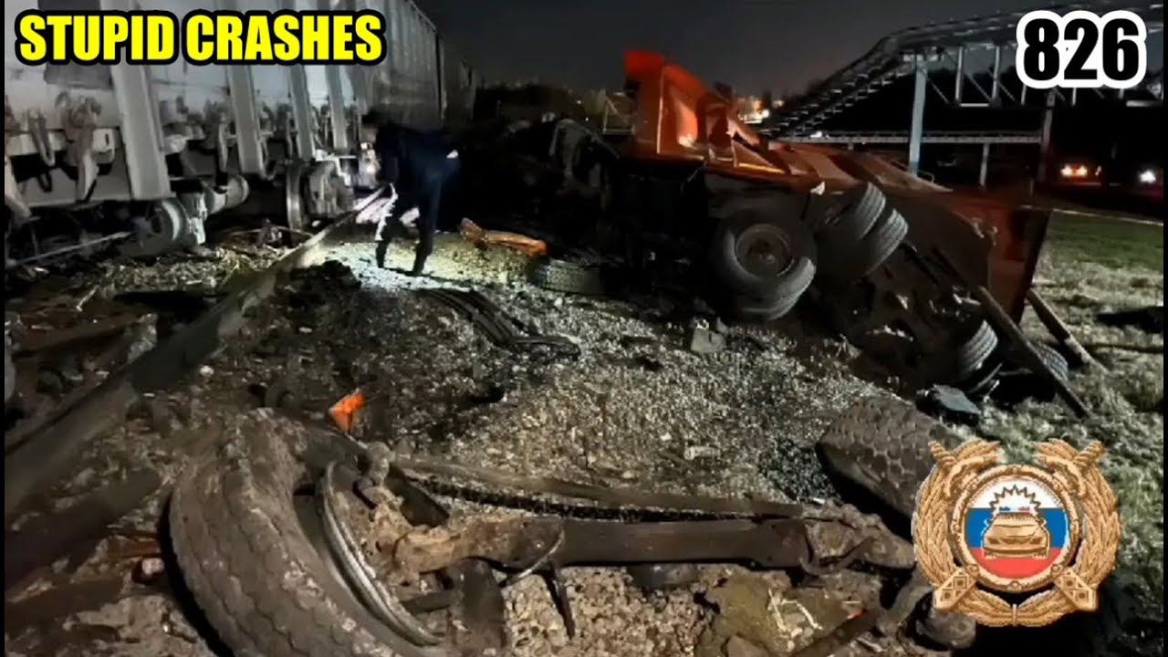 Stupid crashes 826 October 2023 car crash compilation смотреть онлайн
