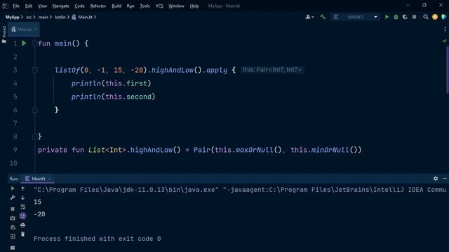 Smart get high and low numbers function in Kotlin смотреть онлайн