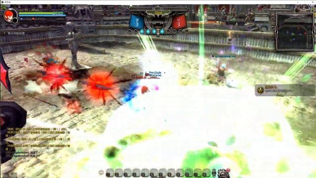 Dragon Nest CN 95 PVP KOF 3V3 Tempest, Abyss Walker, Smasher VS Elestra, Tempest, Artilery смотреть онлайн
