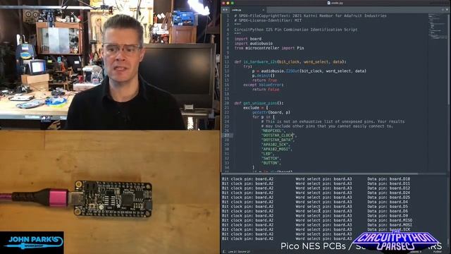 John Park's CircuitPython Parsec: I2S Audio Pins @adafruit @johnedgarpark #adafruit #circuitpython смотреть онлайн