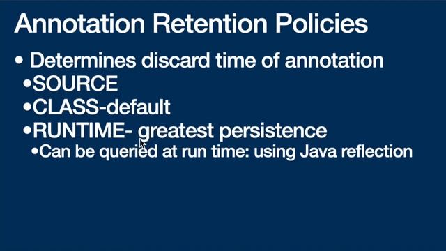 Java Programming 17 Java Annotations смотреть онлайн