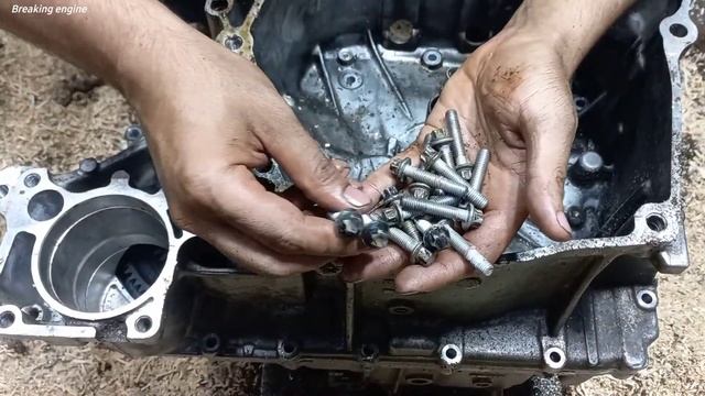 How to open Honda vezel Engine gearbox ? смотреть онлайн