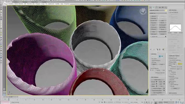 rendercamp | Моделирование Кресла Roche Bobois Airflower смотреть онлайн