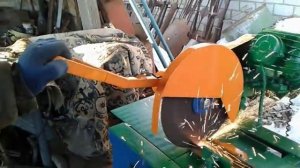 Отрезной станок по металлу своими руками