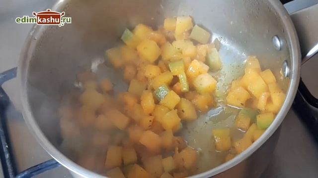 Кус-кус с Тыквой и Клюквой. Вкусный и быстрый завтрак, ужин или гарнир. ? Очень простой Рецепт! смотреть онлайн