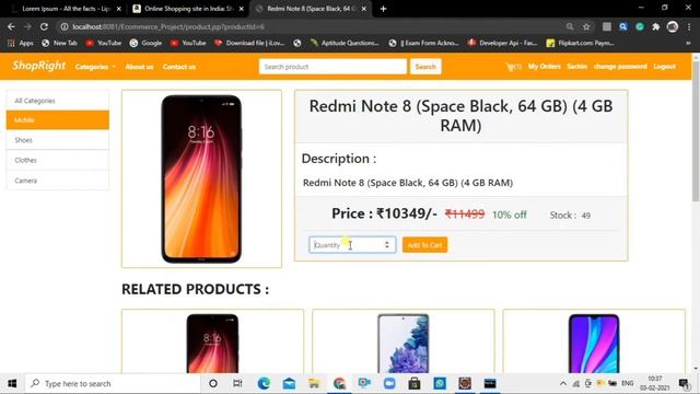 E commerce Project using Java | JSP & Servlet | MySQL | BootStrap | Responsive Ecommerce project смотреть онлайн