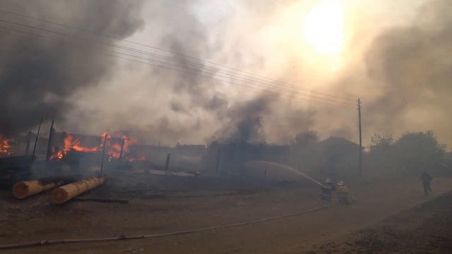 290. Пожар в деревне. Беда не приходит одна. Деревня окунево. смотреть онлайн