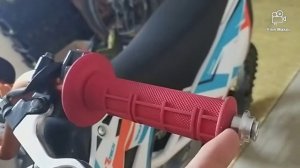 Защита руля-рук на питбайк, Как установить