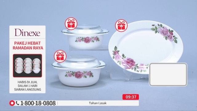 DINEXE COUNTRY ROSE OPAL TABLEWARE S4 / TV3 / P5811 / 4 MAY 2020 смотреть онлайн