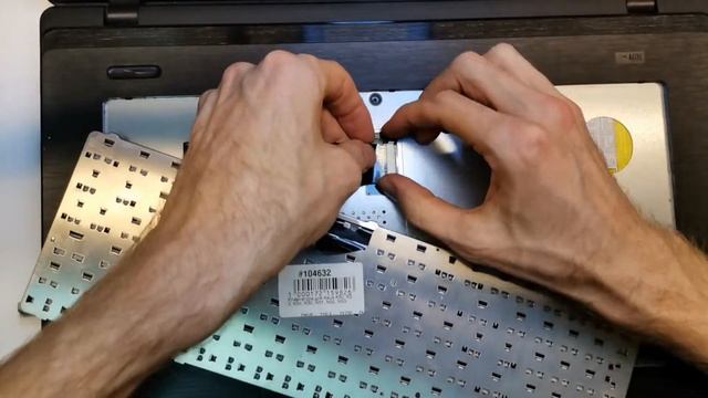 Замена клавиатуры в ноутбуке Asus K56CM смотреть онлайн