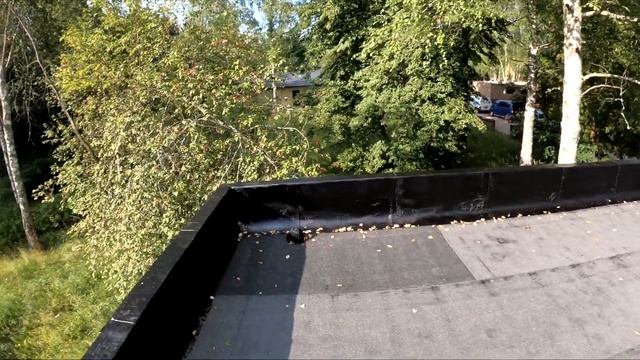 Наплавляемая плоская крыша на каркасном гараже смотреть онлайн