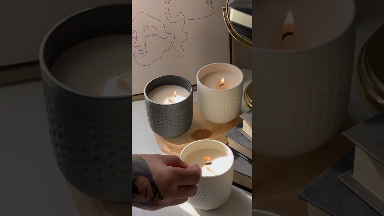 ️Подсвечник со свечой из коллекции Manufacture наполнит дом теплым ароматом весны! смотреть онлайн
