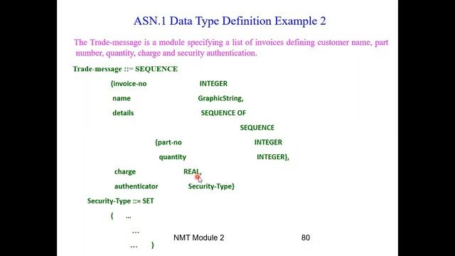 NMT Lect 11: Abstract Syntax Notation 1 examples смотреть онлайн