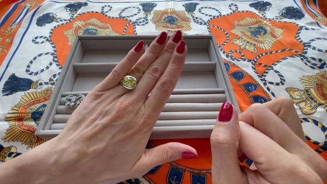 Украшения из серебра с натуральными камнями! Новый поднос для украшений Stackers смотреть онлайн