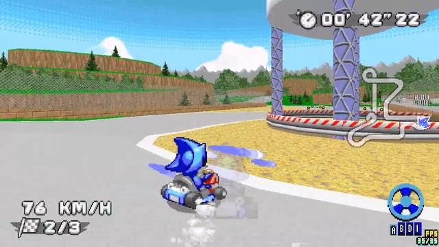 SRB2 Kart v1.1 - TA - Daytona Speedway in 1:27.42 as Metal Sonic смотреть онлайн
