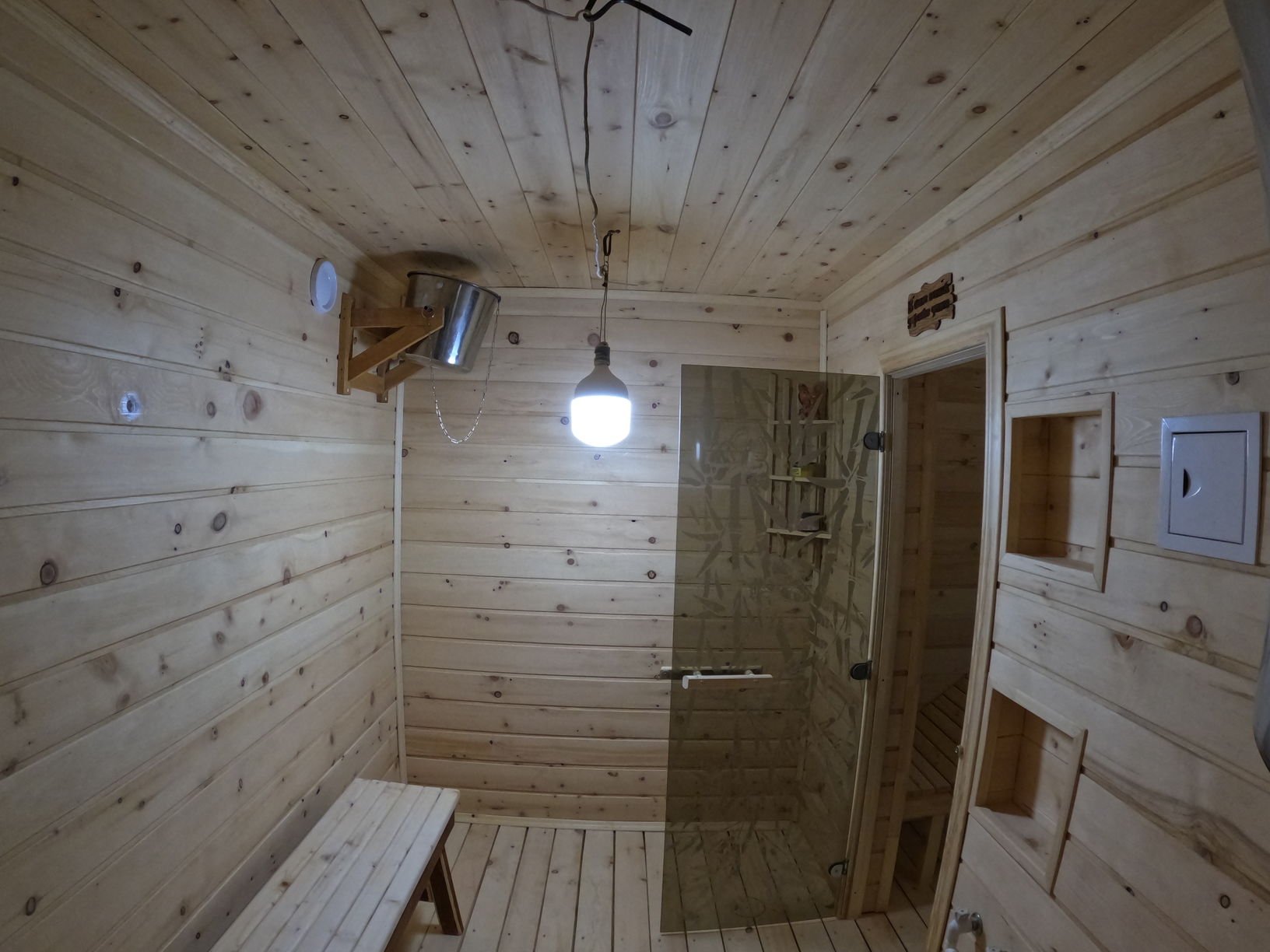 Баня Ремонт Парилка Мойка Раздевалка Часть 2