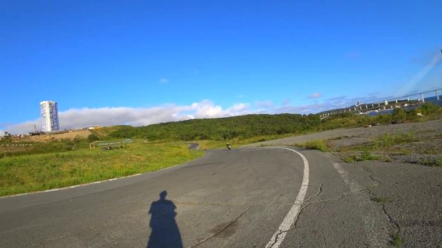MY REGULAR TRAINING ON THE MOTORCYCLE VLADIVOSTOK, 09 SEPT 2021 4K смотреть онлайн