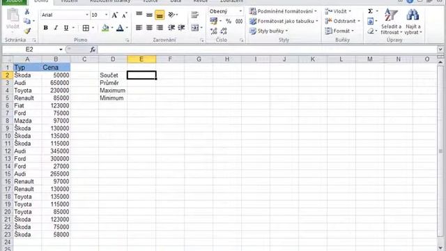 d.kurzy - MS Office 2010 light - 2.8 Excel - funkce смотреть онлайн