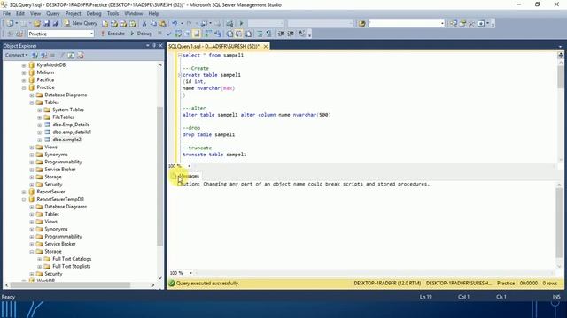 SQL Statements | SQL Server Statements DDL,DML,TCL,DCL,DQL смотреть онлайн