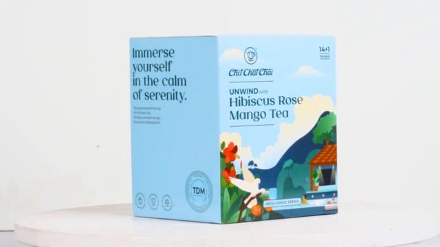UNWIND with Hibiscus Rose Mango Tea смотреть онлайн