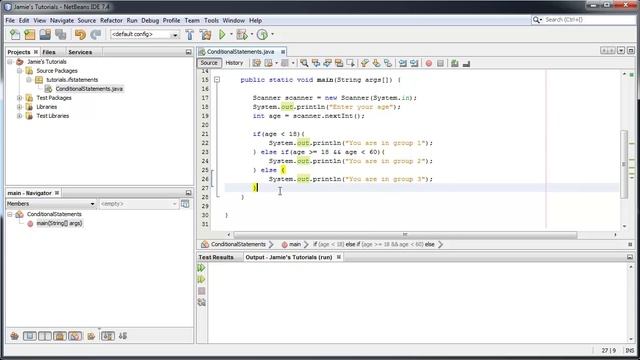 Java Tutorial 5 - If Statements and Switch Statements смотреть онлайн