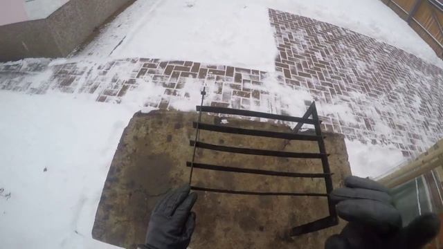 Самодельное приспособление для приготовления пищи на костре смотреть онлайн