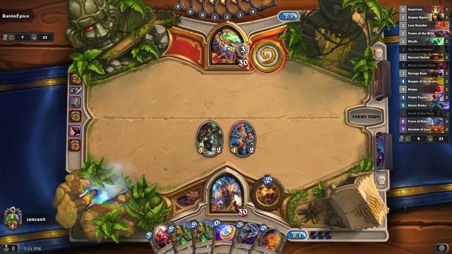 Hearthstone Classic Warrior Bot смотреть онлайн