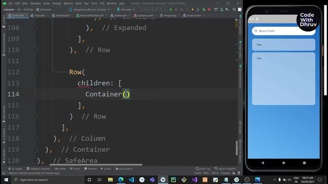 [HINDI] #22 Creating Beautiful Containers | How to create stylish containers in flutter смотреть онлайн