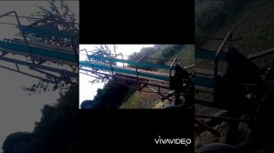 Погрузчик тюков, самоделка!