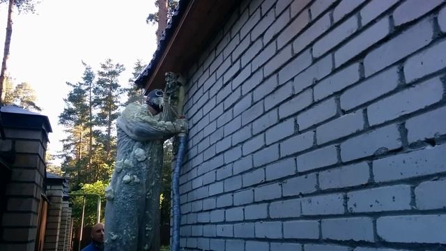Утепление заливкой пенополиуретана гостевого дома во Всеволожске