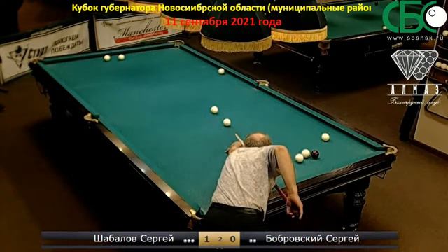 Шабалов - Бобровский. Кубок Губернатора Новосибирской области. 11.09.2021 года смотреть онлайн