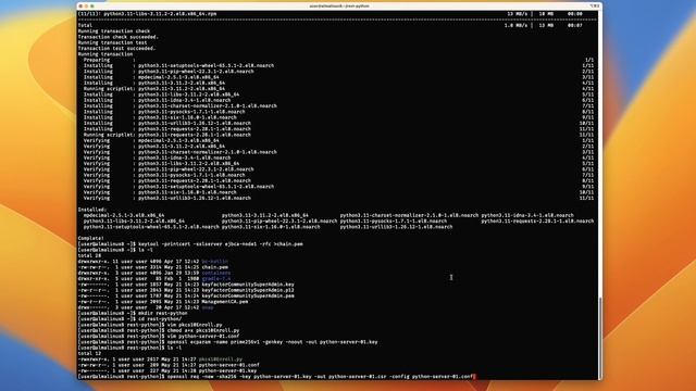 EJBCA REST API CLI - How to use Python and curl to enroll for a certificate using EJBCA REST API смотреть онлайн