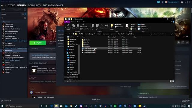 NEW WORLD EASY ANTI-CHEAT + STEAM.DLL FIX! смотреть онлайн